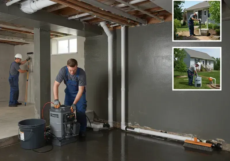 Basement Waterproofing and Flood Prevention process in Cheney, KS